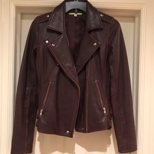 Gianni Bini Genuine Leather Jacket S